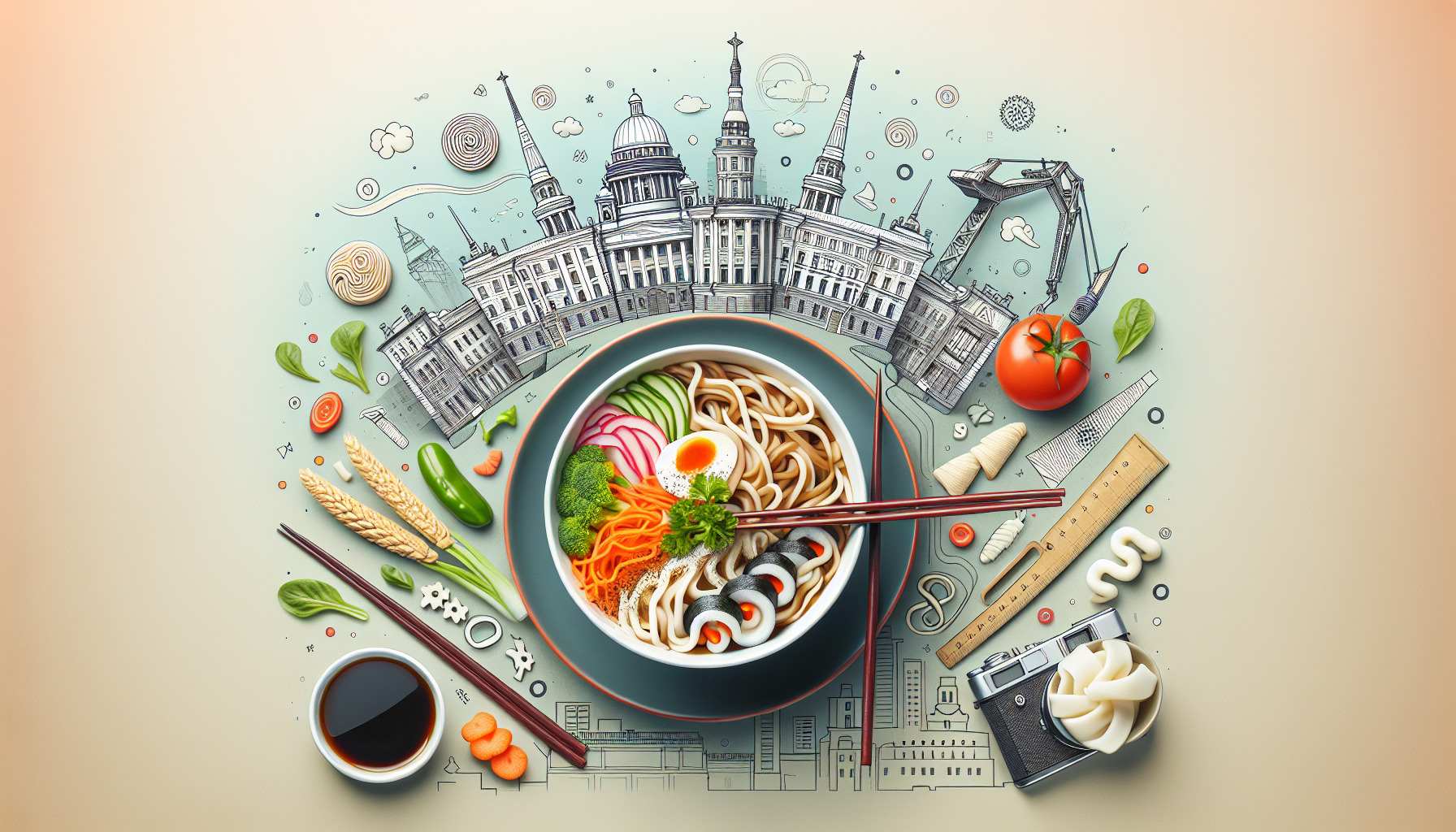Вкуснейший удон навынос в Санкт-Петербурге