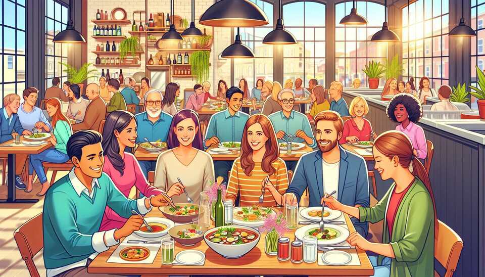 Restaurants pour un déjeuner de groupe le samedi>