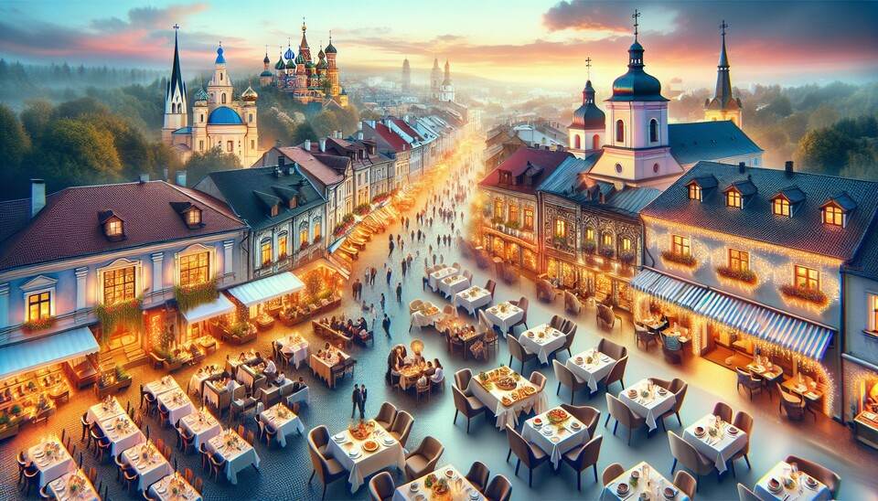 Лучшие рестораны для компании в Зеленодольске>
