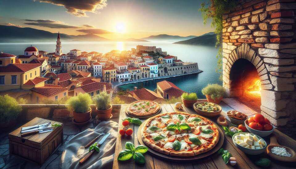 Savory Italian Pizzas in Charming Nafplion>