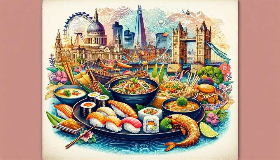 Délices Asiatique à Londres: Savourez l'Exotisme!>