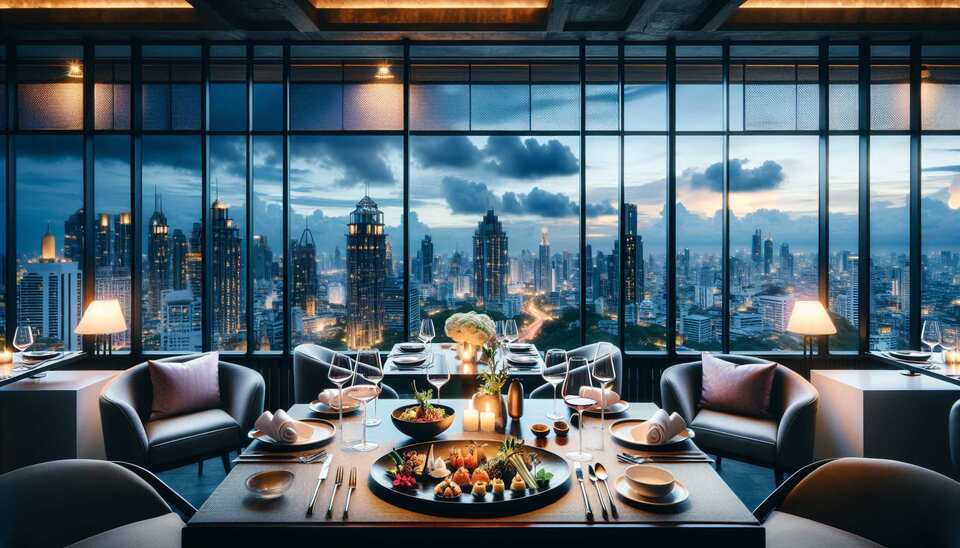Dine with a View: Michelin-Listed Thai Delights>