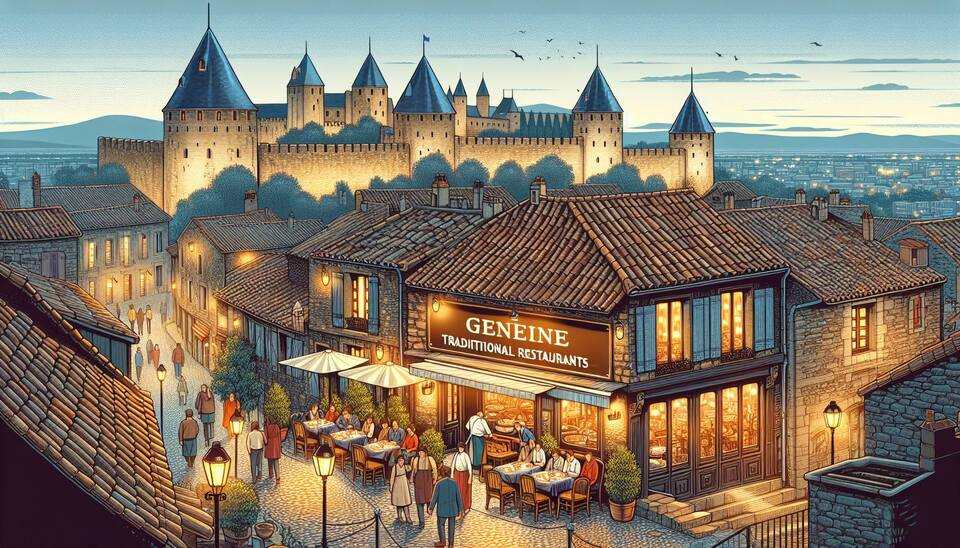 Authentische traditionelle Restaurants in Carcassonne>