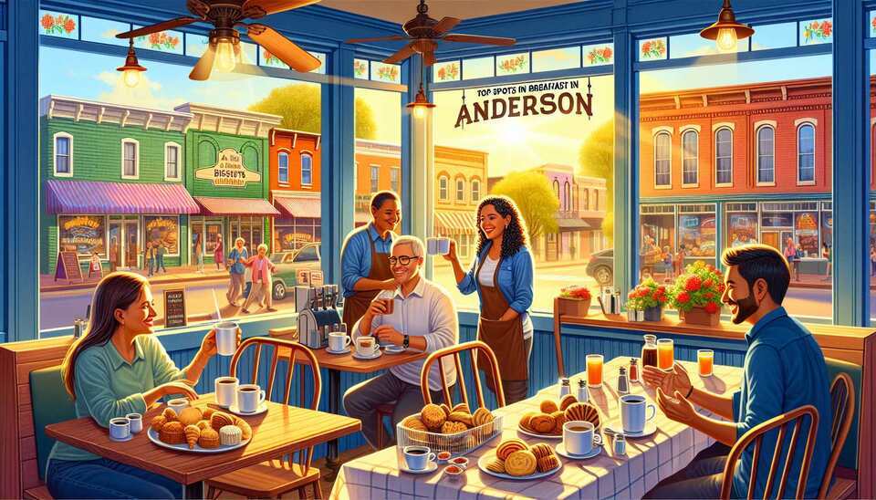 Top Spots in Anderson for Breakfast & Biscuits>