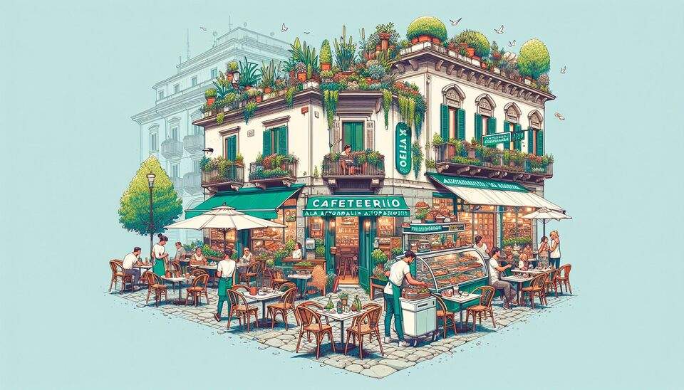 Cafétérias Autonomes et Abordables à Milan>