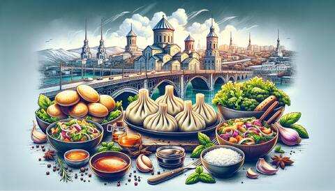 Грузинские рестораны в центре: хинкали и салаты