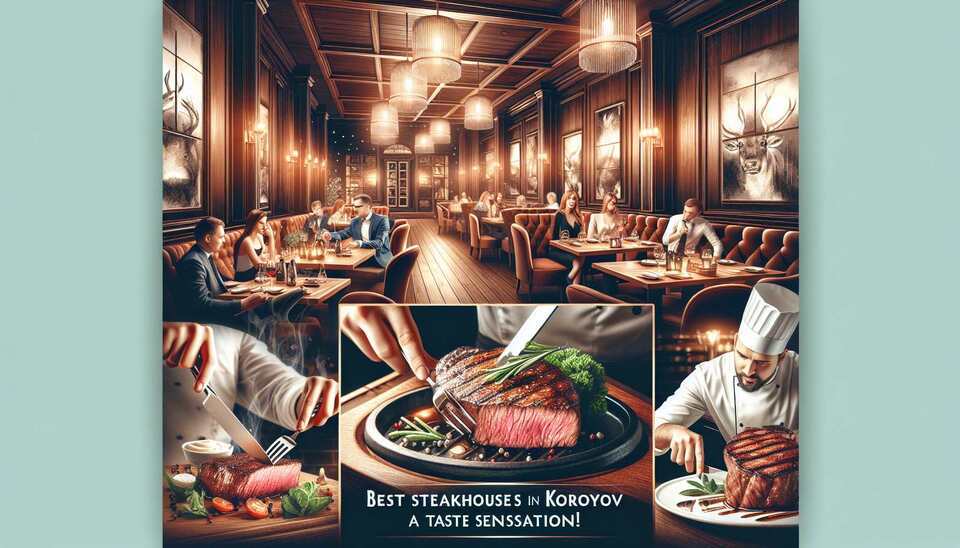 Лучшие стейкхаусы в Королёве: наслаждение вкусом!>