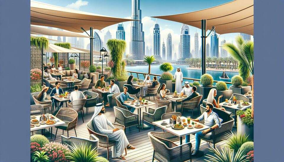 Discover Dubai's Top Brunch Spots with Outdoor Seating>