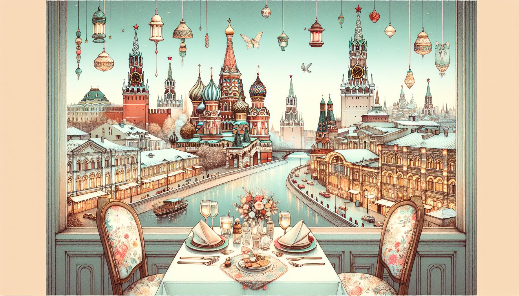 Рестораны Москвы с ключевым словом 