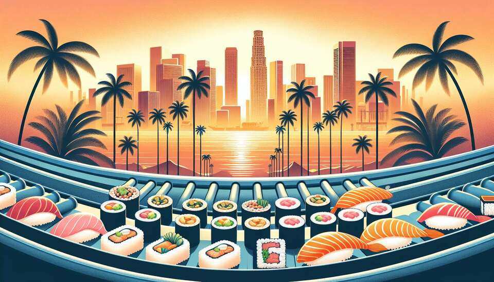 Taste the Best Conveyor Sushi in Los Angeles>