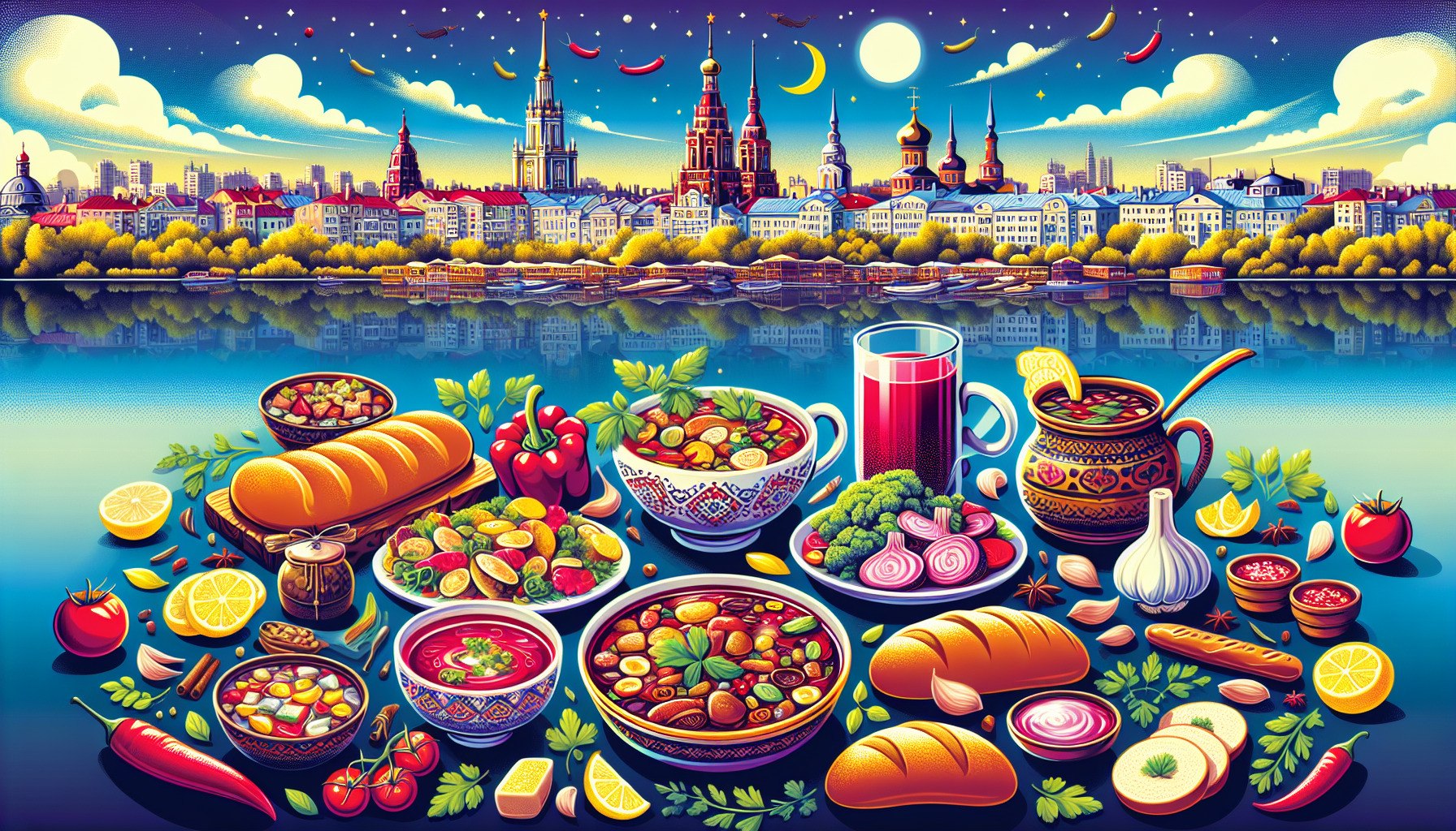 Лучшие рестораны Балашихи с борщом и кухней из России и Украины