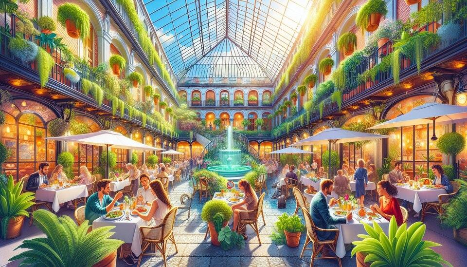 Descubre Restaurantes con Jardín Interior en Madrid>