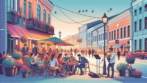 Лучшие рестораны с живой музыкой на улице Ленина