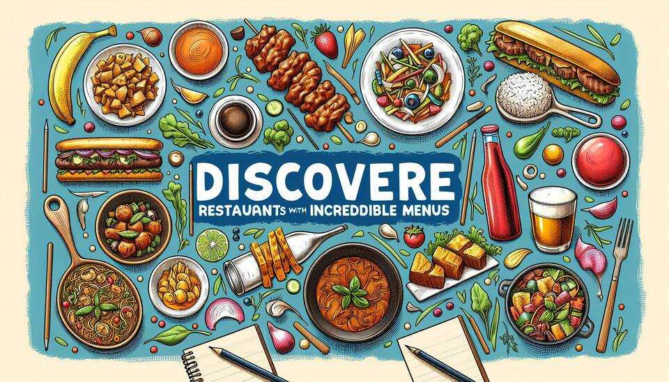 Descubra Restaurantes com Cardápios Incríveis>