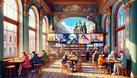 Откройте мир аниме в кафе Санкт-Петербурга