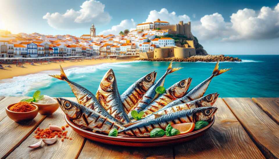 Delicious Grilled Sardines in Armação de Pêra>