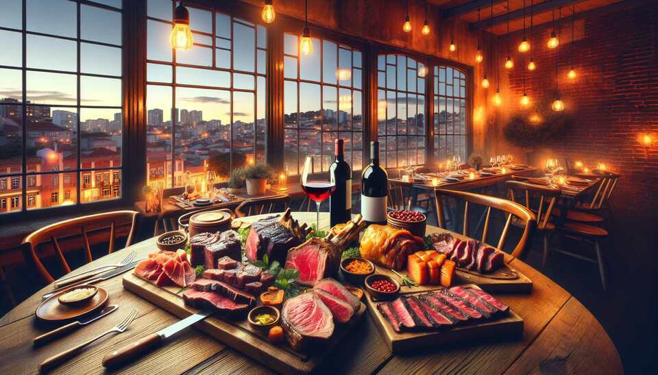 Restaurantes Imperdíveis em Vila Nova de Gaia: Carne>