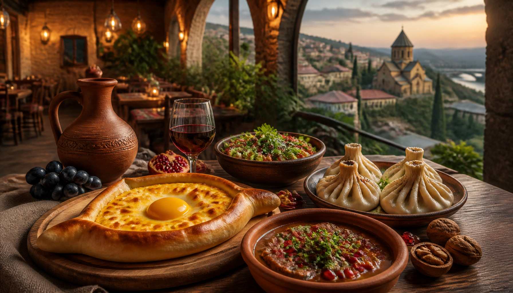 Лучшие рестораны с аутентичной грузинской кухней