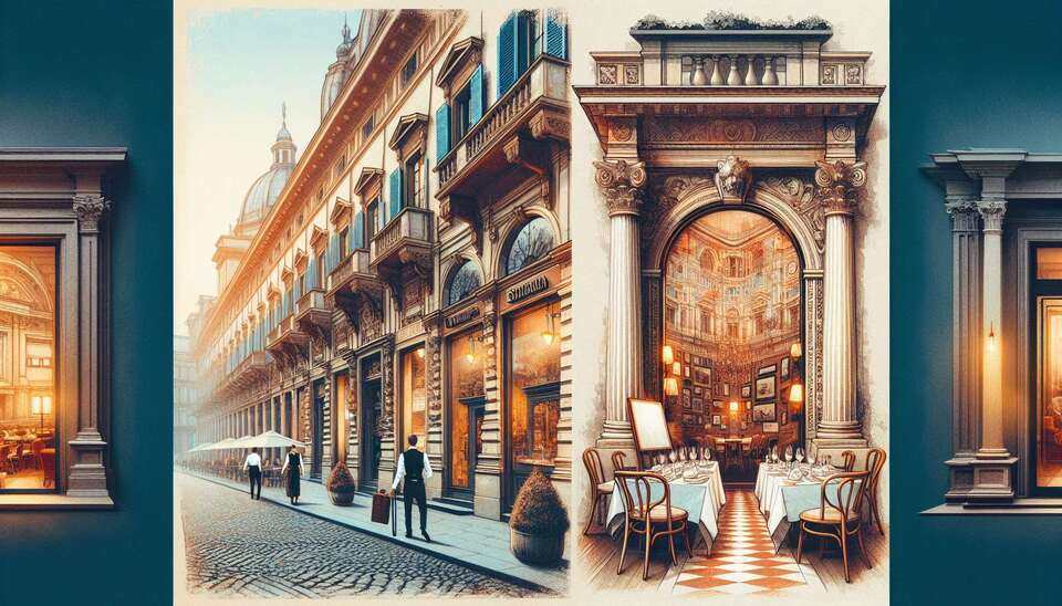 Ristoranti Milanesi: Galleria, Arte, e Cenare>