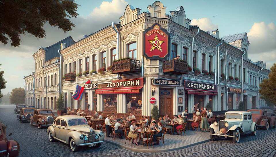 Рестораны в Крымске с атмосферой СССР>