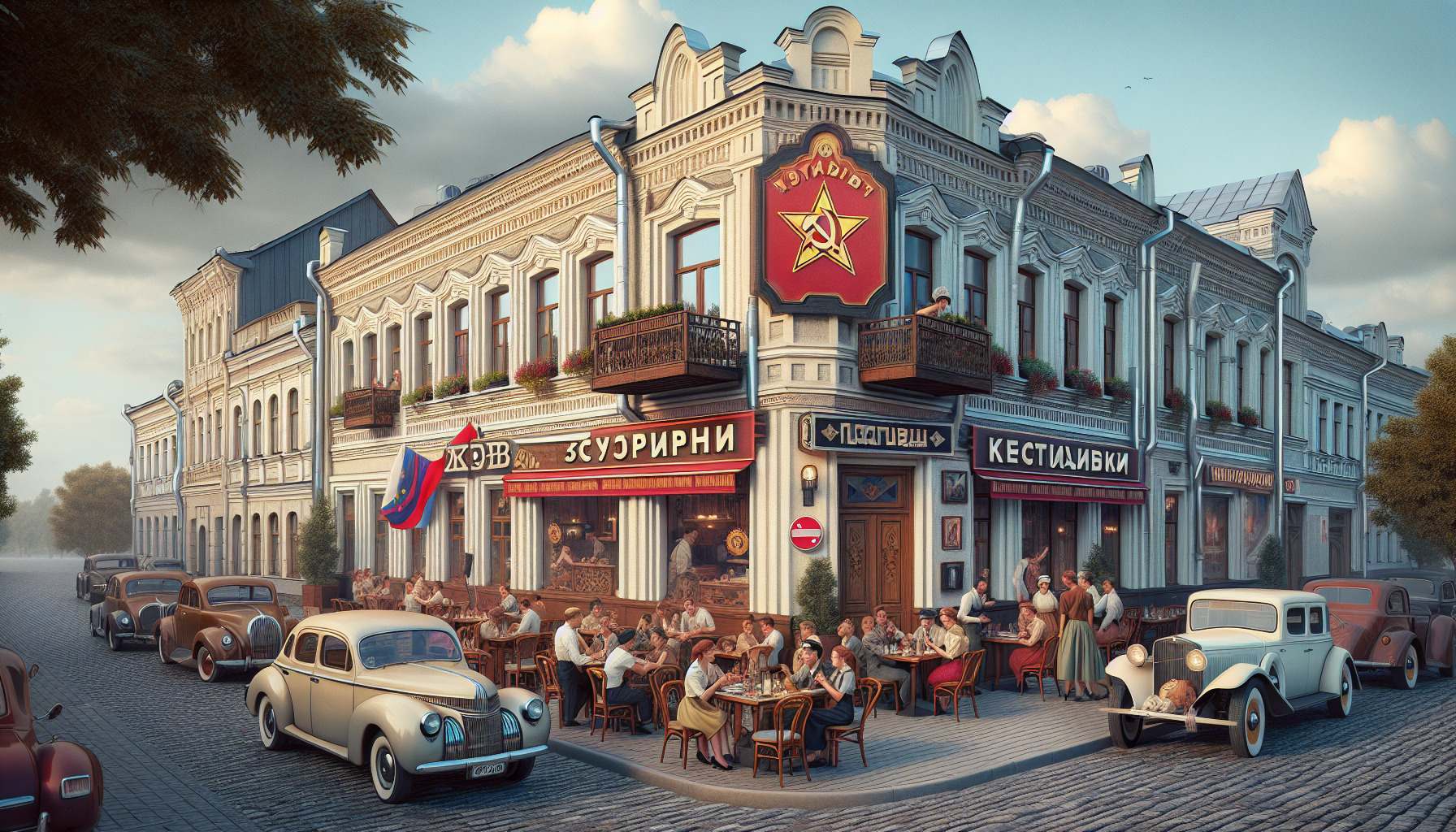 Рестораны в Крымске с атмосферой СССР
