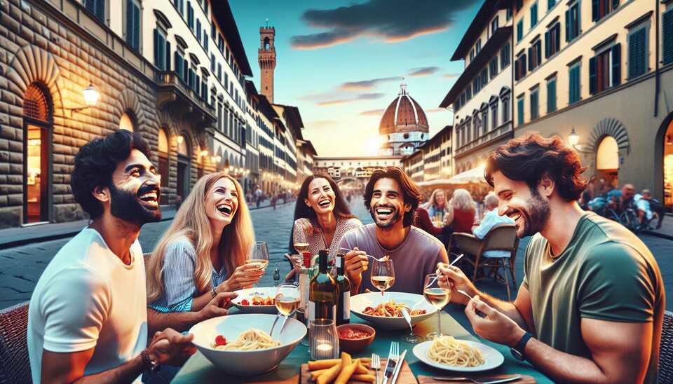 Scopri Sabato Sera: Cucina Tipica e Amici a Firenze>