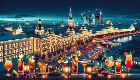 Лучшие коктейльные бары Москвы: найди свой вкус!