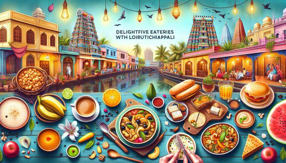 Delightful Eateries with Lodging in Tiruchirappalli>