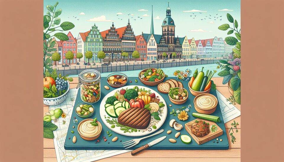 Entdecken Sie vegane Köstlichkeiten in Bremen!>