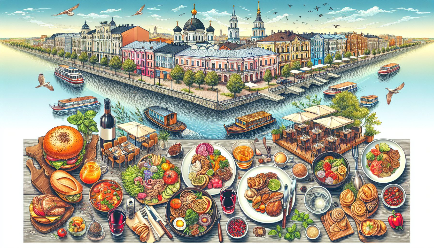 Вкусная экскурсия по ресторанам Саратова