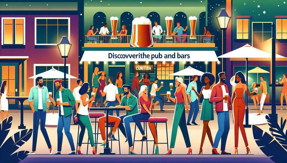 Discover Curitiba's Trendy Pubs & Bars with Menus>
