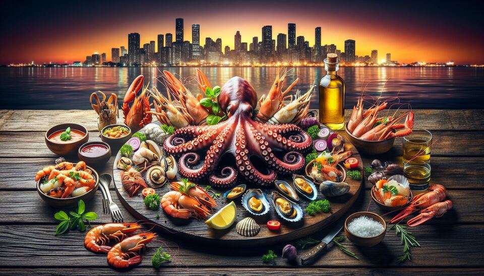 Вкус осьминога: лучшие морепродукты в городе>