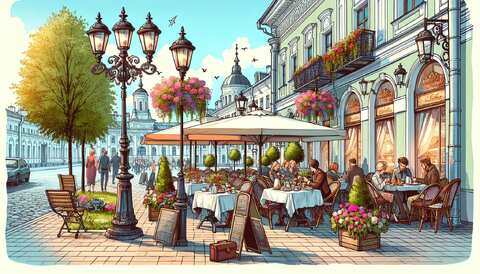 Лучшие кафе Смоленска с бизнес-ланчем