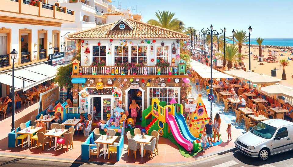 Restaurantes en Fuengirola: diversión para niños>