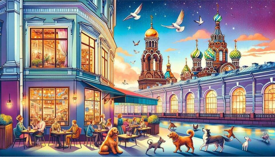 Лучшие рестораны Санкт-Петербурга для любителей животных>