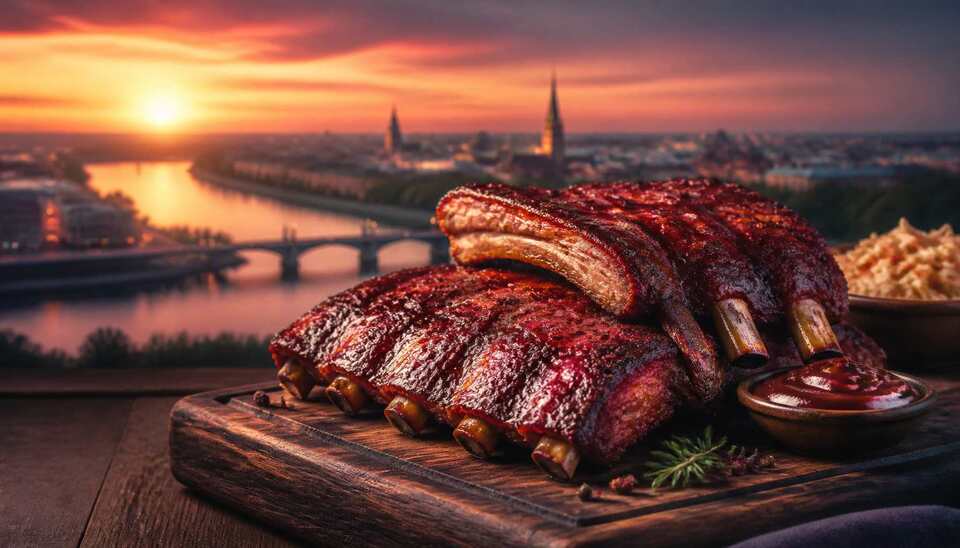 Свинные ребрышки в Перми: лучшие места>
