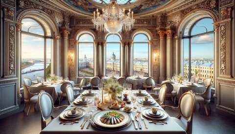 Роскошные рестораны в Санкт-Петербурге: корюшка