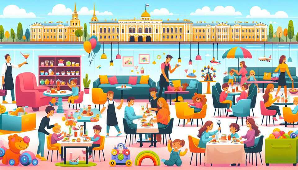 Комфортные рестораны для детей в Санкт-Петербурге>