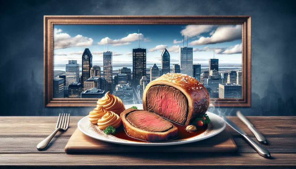 Dégustez le meilleur boeuf Wellington à Montréal!>