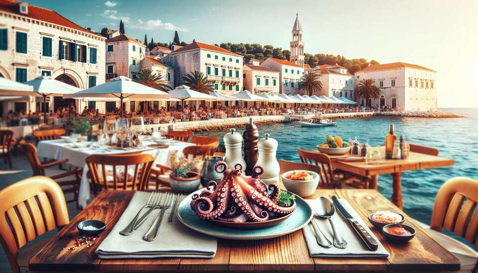 Descubre restaurantes en Split con delicioso pulpo fresco>