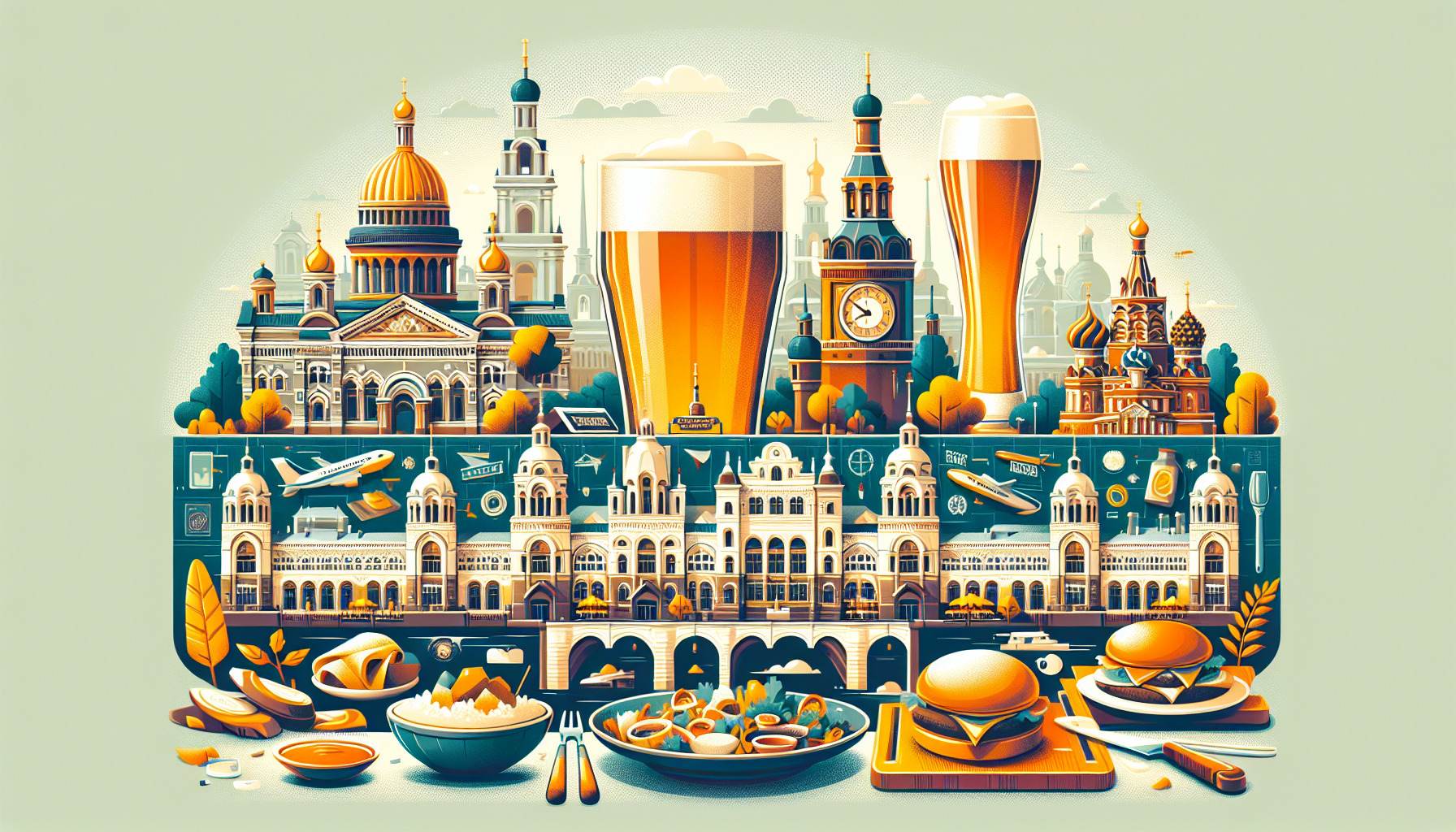 Рестораны Санкт-Петербурга: Экран и Пиво