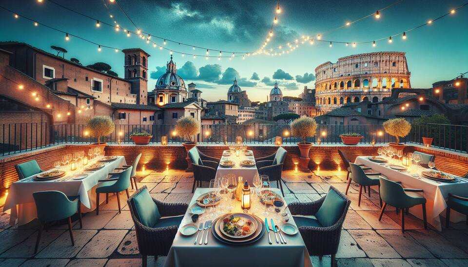 Cena con Vista: Terrazze Panoramiche a Roma>