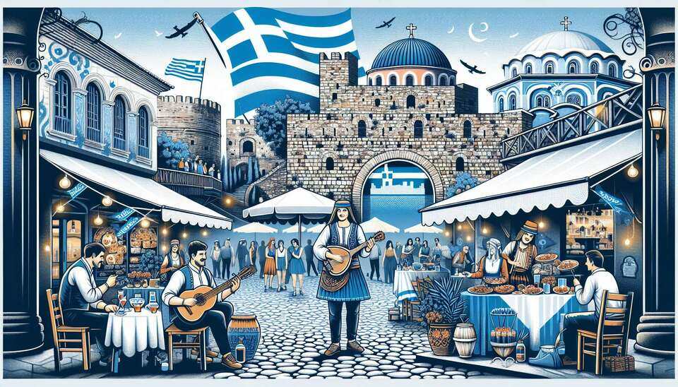 Discover Thessaloniki: Restaurants with Bouzouki>