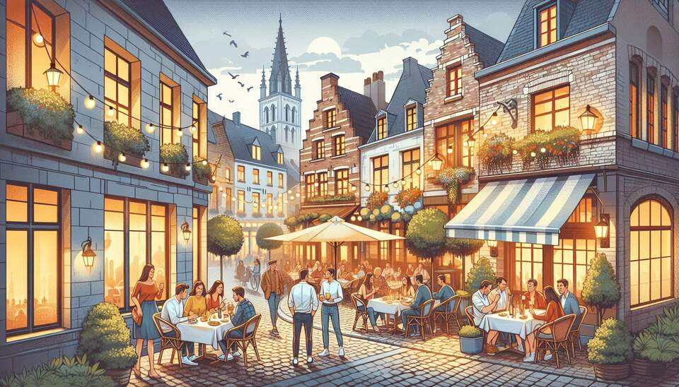 Découvrez des restaurants abordables à Tournai !>