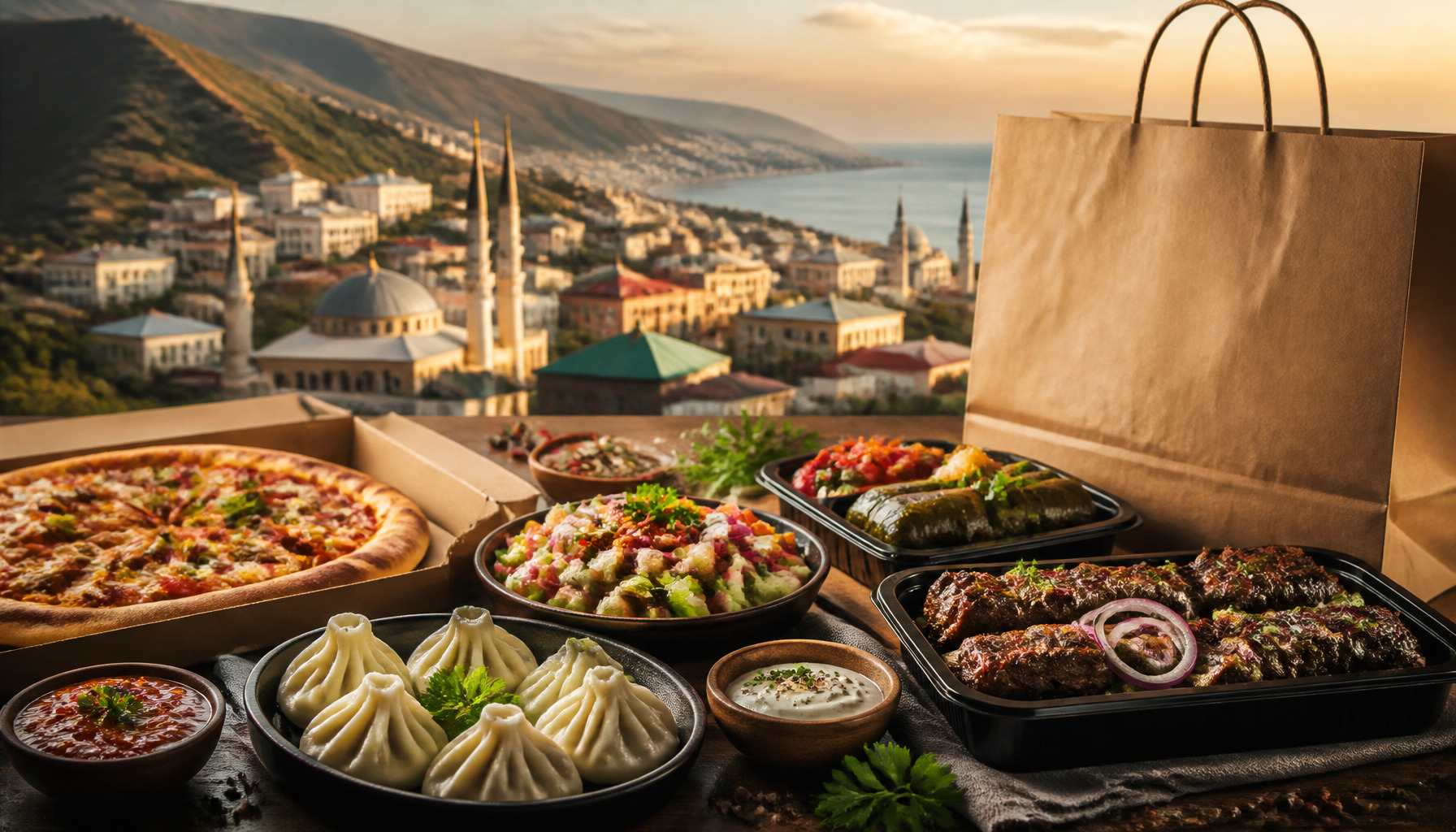 Вкусная доставка в Махачкале: лучшие рестораны