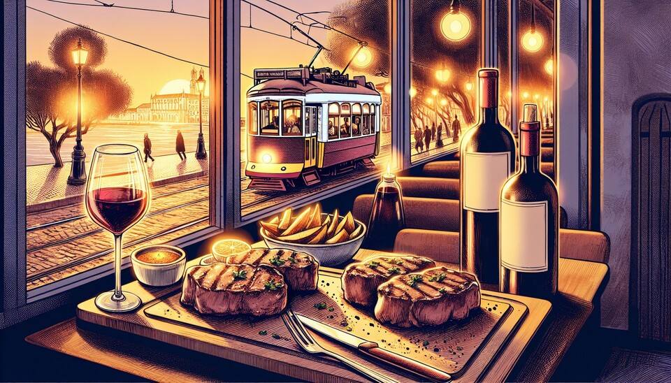 Saboreie os melhores bifes baratos em Lisboa!>