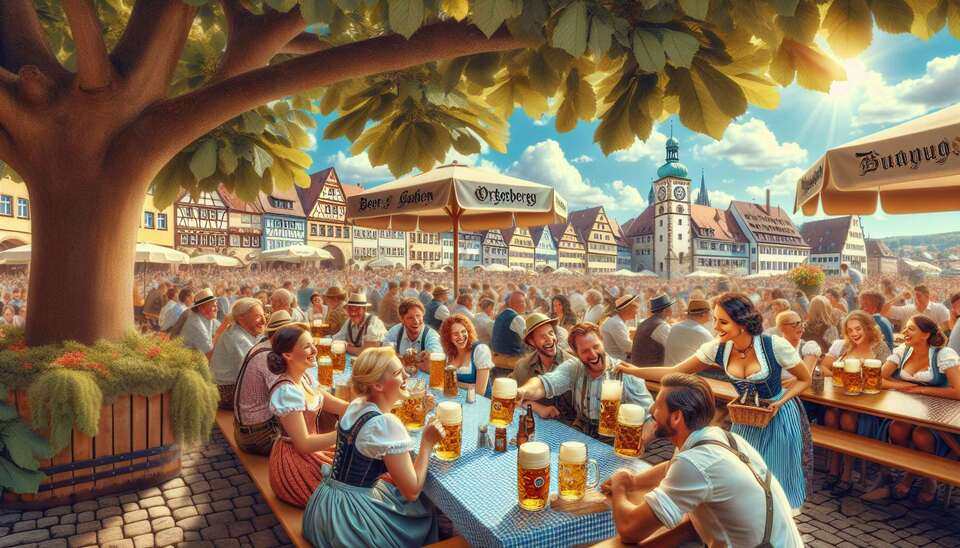Entdecke Biergärten in Ortenberg – Ein Sommertraum>