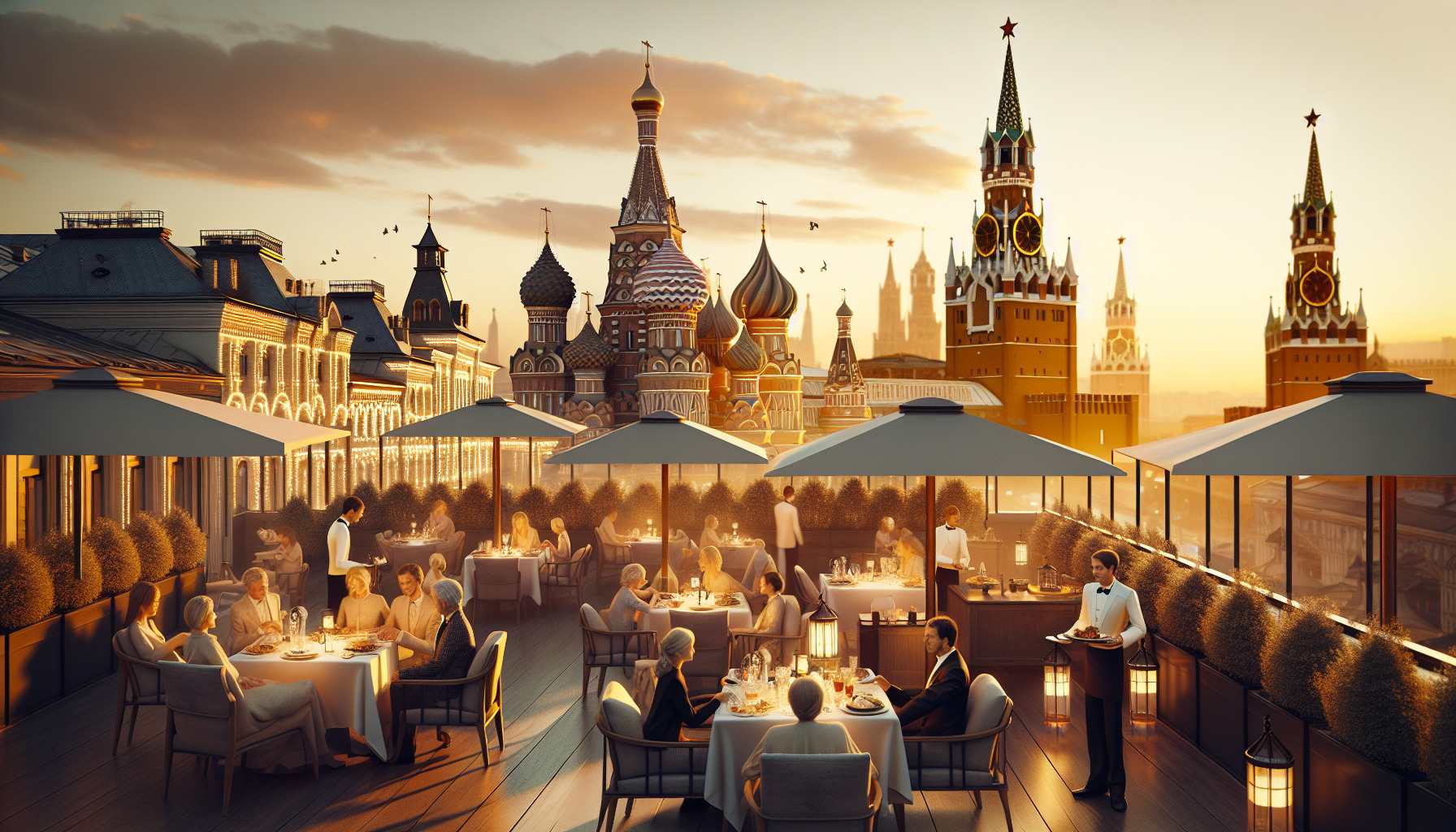 Лучшие рестораны Москвы с крышей для вашего отдыха