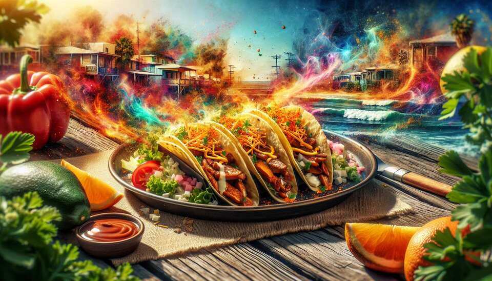 Delicious Mexican Fusion Tacos in Hayward>