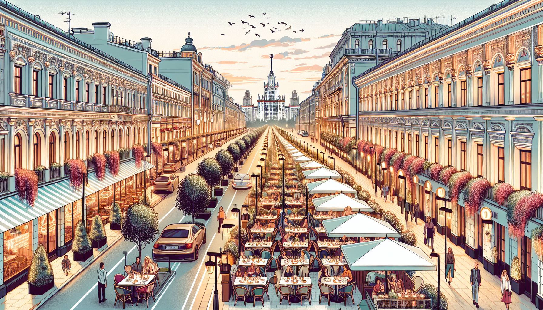 Лучшие ресторанчики на проспекте Мира